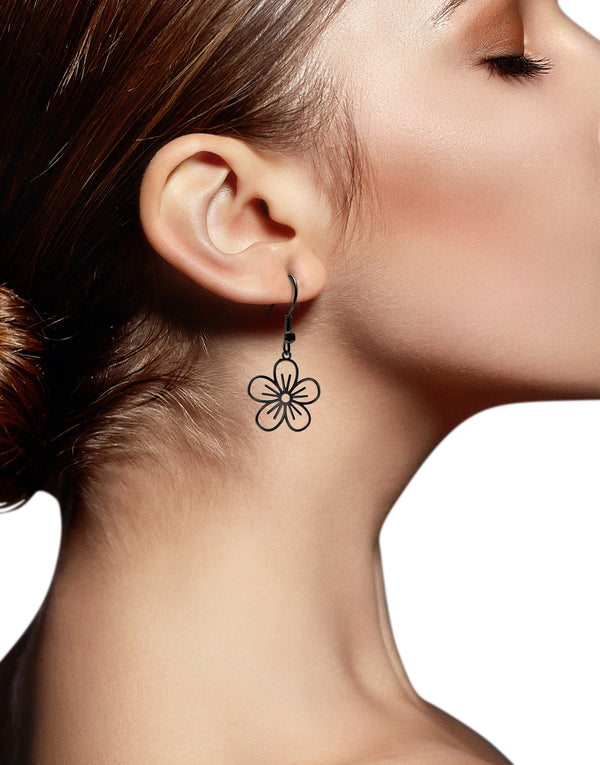 Boucles d’Oreilles "Fleur de Cerisier"