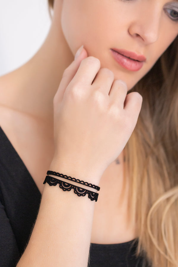 Bracciale in pizzo