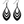 Boucles d'oreilles ENIGMA