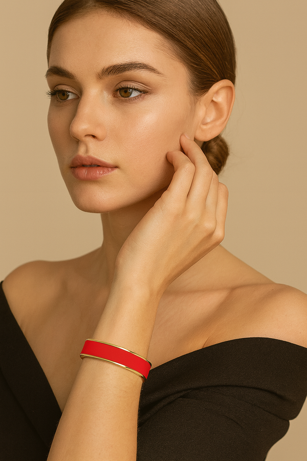 Bracelet Manchette à Bande Interchangeable – Ladygum (Set 6 Bandes Inclus)