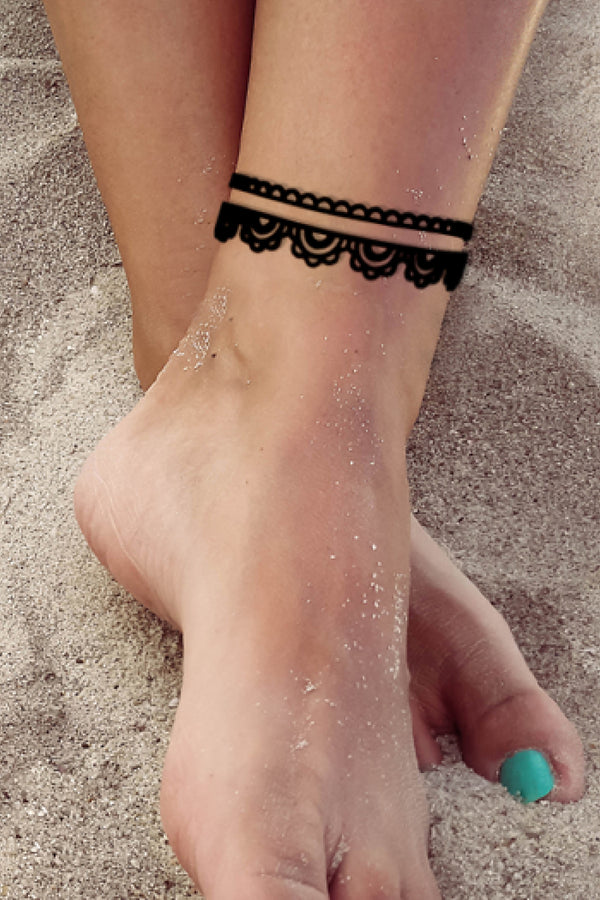 Chaîne de cheville Dentelle