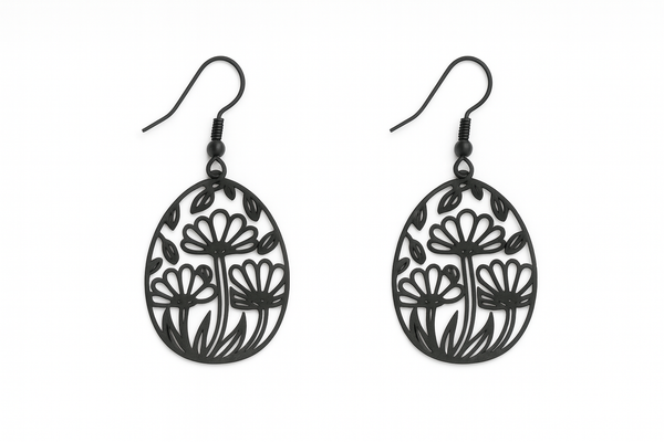 Boucles d'oreilles Perle de Fleur