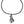 vue gros plan zoom à plat détails collier pendentif rose japonaise long noir silicone ladygum strass swarovski cristal amovible riveté bijou fantaisie