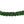 vue zoom, gros plan, en entier, bracelet boho les fleurettes, couleur mojito, vert sapin, vert foncé, vert bouteille. Bijoux fantaisies en silicone, marque française, ladygum. Bracelet fleurs en relief, non ajustable, taille unique, facile à enfiler au poignet. Belle idée cadeau originale.